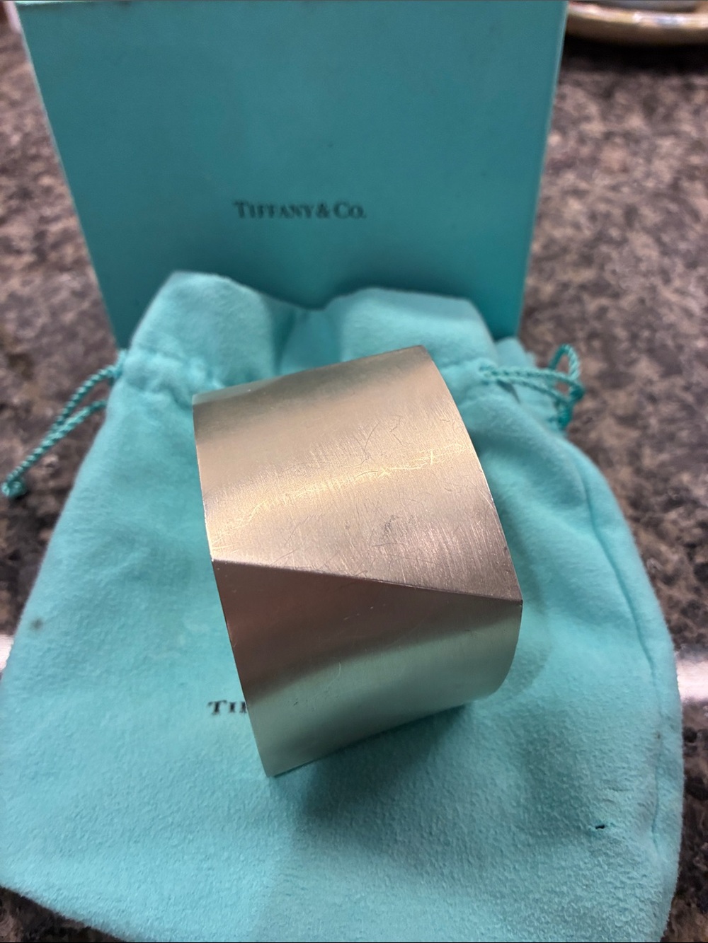 Tiffany & Co. Brushed Cuff bracelet